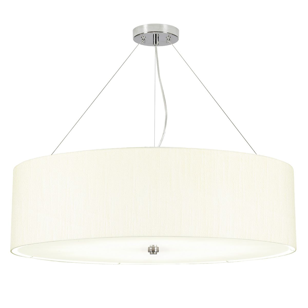 Pearce 30" Pendant with Polished Chrome Ceiling Pan