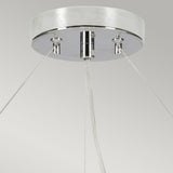 Pearce 30" Pendant with Polished Chrome Ceiling Pan