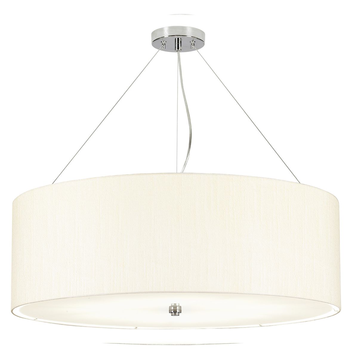 Pearce 34" Pendant with Polished Chrome Ceiling Pan