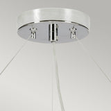 Pearce 34" Pendant with Polished Chrome Ceiling Pan