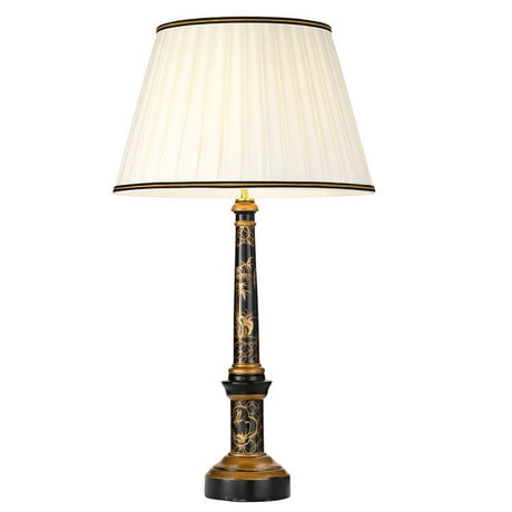 Strasbourg 1 Light Table Lamp With Tall Empire Shade
