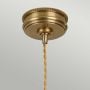 Douille 1 Light Pendant - Aged Brass