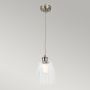 Douille 1 Light Pendant - Polished Nickel