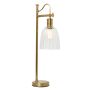 Douille 1 Light Table Lamp - Aged Brass