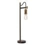 Douille 1 Light Table Lamp - Black/Polished Brass