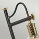 Douille 1 Light Table Lamp - Black/Polished Brass