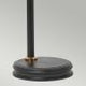 Douille 1 Light Table Lamp - Black/Polished Brass