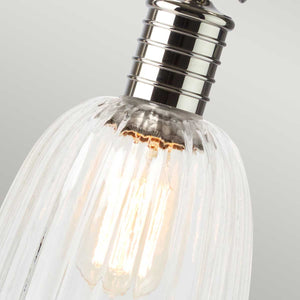 Douille 1 Light Table Lamp - Polished Nickel - Comet Lighting