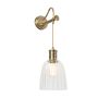 Douille 1 Light Wall Light - Aged Brass