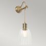 Douille 1 Light Wall Light - Aged Brass