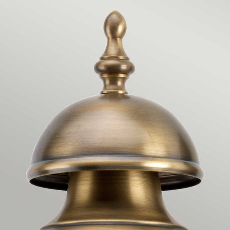 Downing Street Wall Lantern - Brass - Comet Lighting
