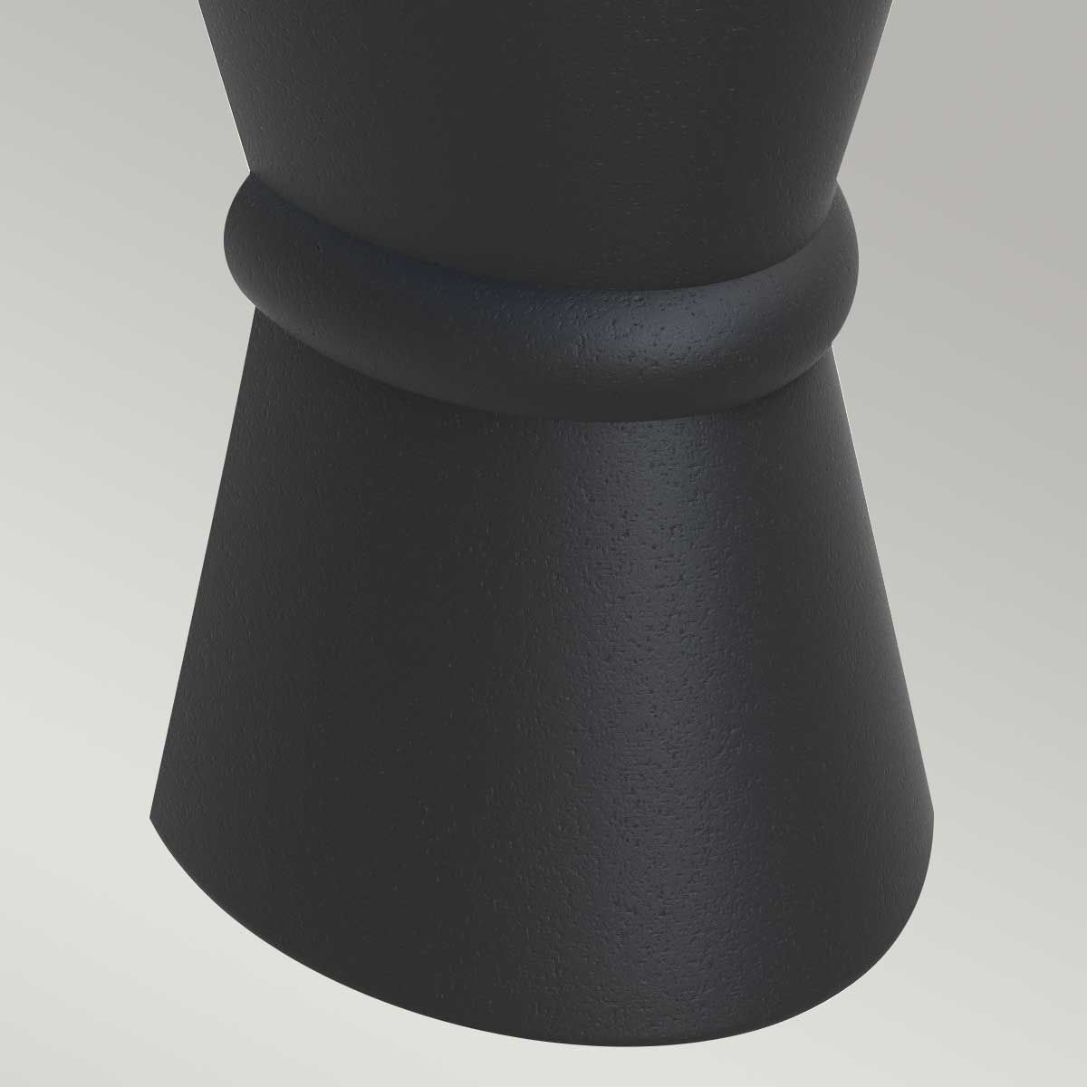 Dungarvan Up & Down Lantern - Black - Comet Lighting