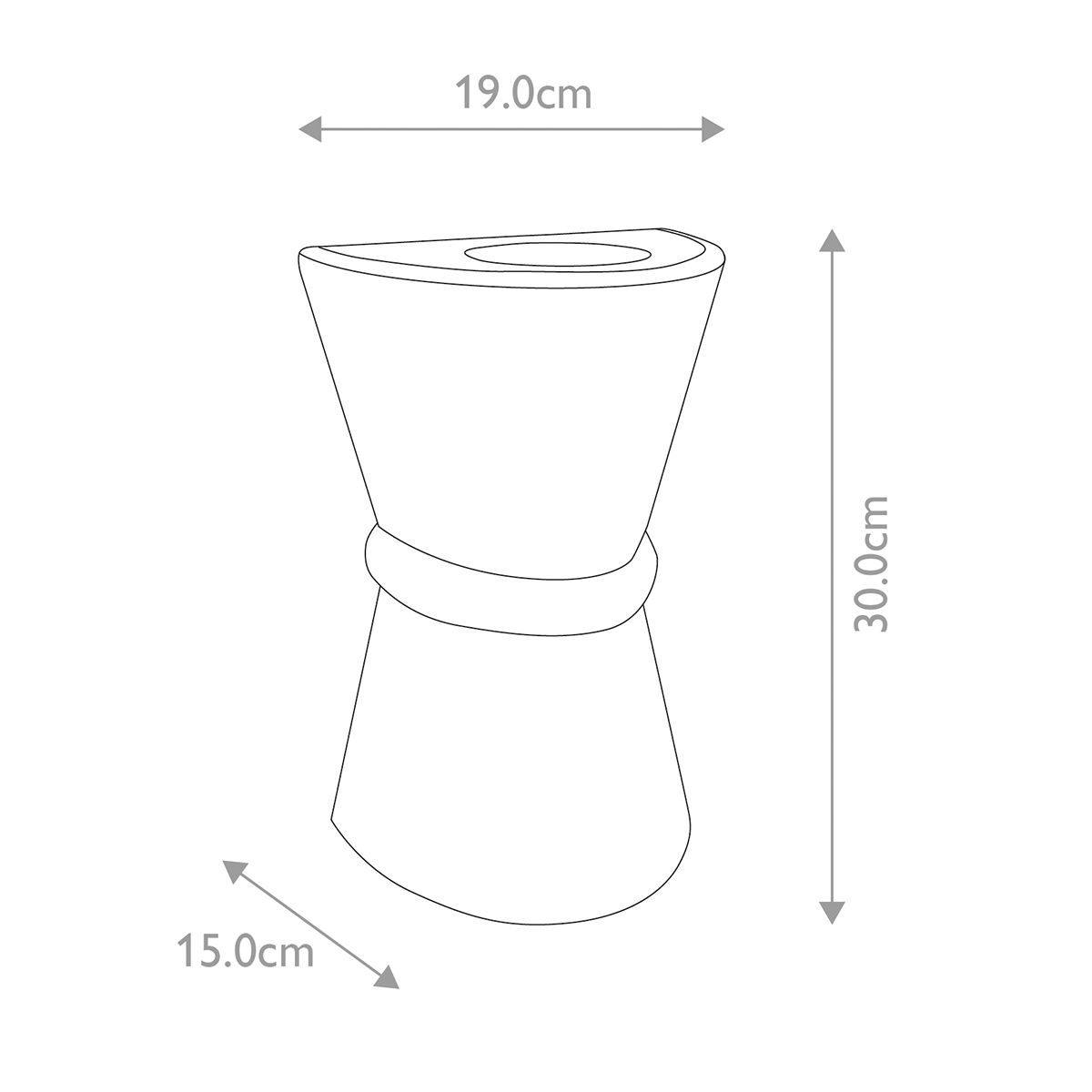 Dungarvan Outdoor Up/Down Light Black - Comet Lighting