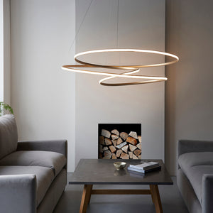 Erne XL LED Pendant Ceiling Light Gold