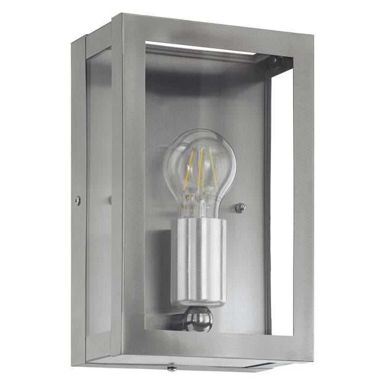 Eglo ALAMONTE Outdoor Wall Light Stainless - Comet Lighting