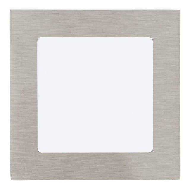 Eglo FUEVA 1 - LED Recessed Ceiling/Wall Light Satin Nickel - Comet Lighting