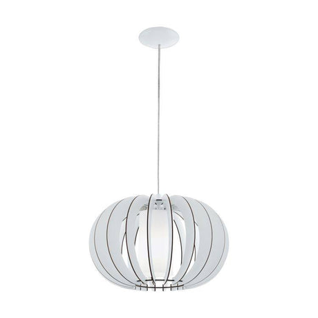 Eglo STELLATO 2 - Pendant Ceiling Light White 400mm - Comet Lighting