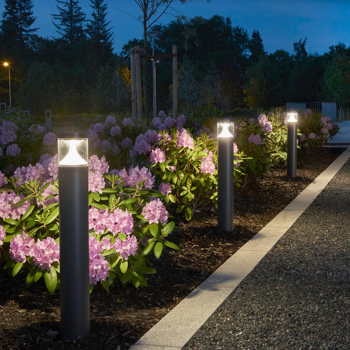 Egersund LED Tall Bollard - Comet Lighting