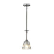 Agatha 1-Light Pendant - Polished Chrome - Comet Lighting