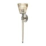 Agatha Wall Light Nickel - Comet Lighting