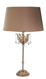 Amarilli Table Lamp Bronze/Gold - Comet Lighting