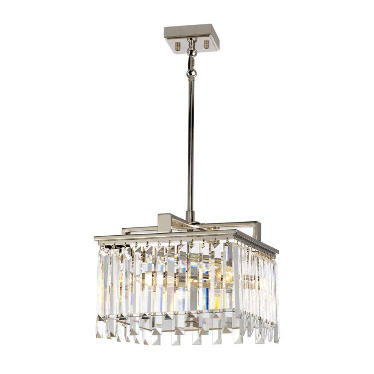 Aries 4 Light Small Chandelier - Comet Lighting