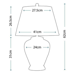 Arum 1-Light Table Lamp - Comet Lighting