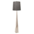 Ascent 1-Light Floor Lamp - Polished Nickel - Comet Lighting