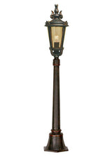 Baltimore Outdoor Medium Pillar Lantern Bronze - Comet Lighting