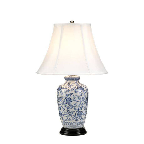 Blue Ginger Jar 1-Light Table Lamp - Comet Lighting