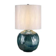 Blue Globe 1-Light Table Lamp - Comet Lighting