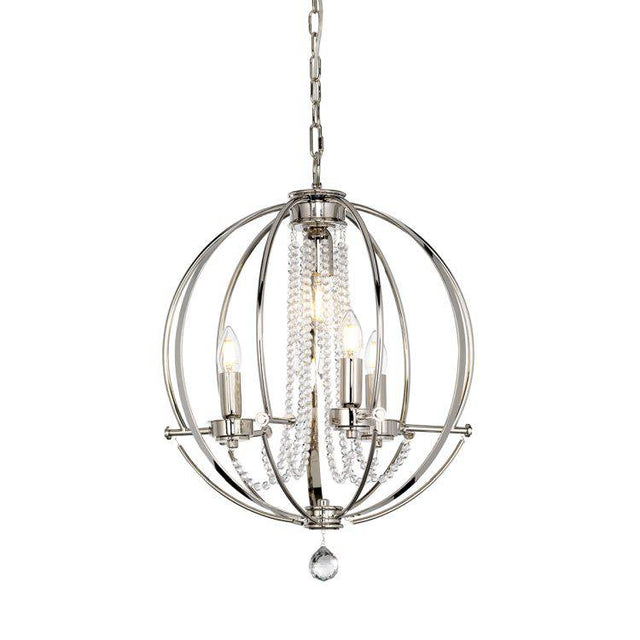 Cassie 4 Light Chandelier - Comet Lighting