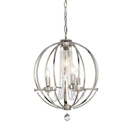 Cassie 4 Light Chandelier - Comet Lighting