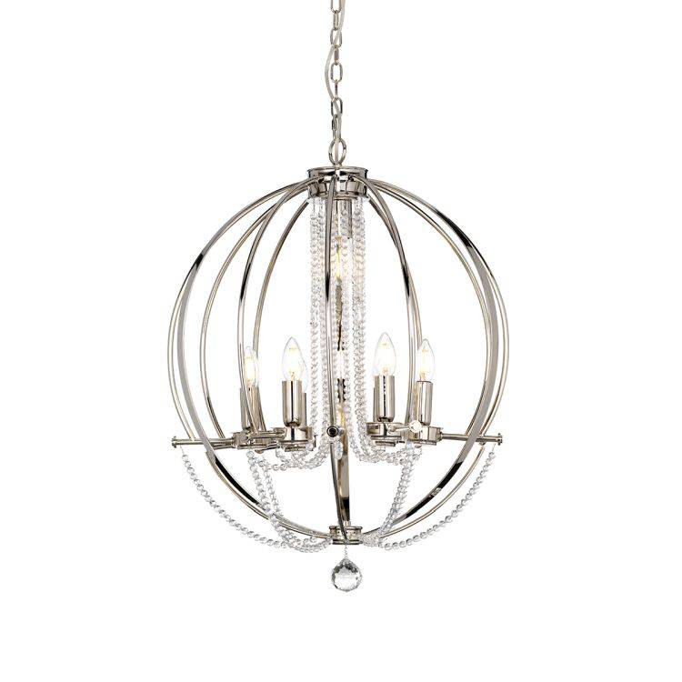 Cassie 7 Light Chandelier - Comet Lighting