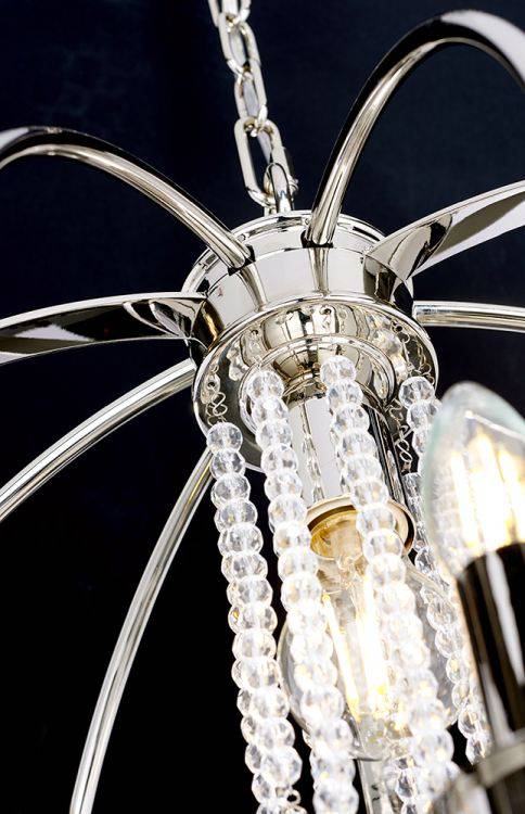 Cassie 7 Light Chandelier - Comet Lighting