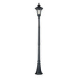 Chicago 1 Light Single Head Lamp Post Textured Black - Comet Lighting