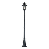 Chicago 1 Light Single Head Lamp Post Textured Black - Comet Lighting