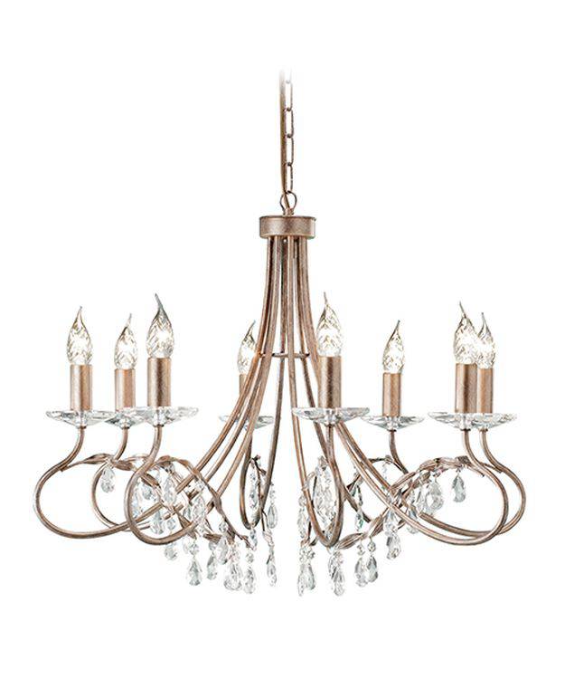 Christina 8-Light Chandelier - Comet Lighting