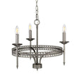 Crown 3-Light Chandelier - Comet Lighting