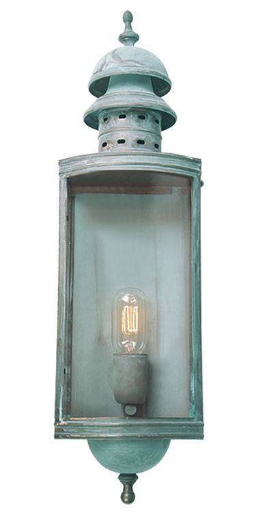 Downing Street Outdoor Wall Lantern Verdi - Comet Lighting