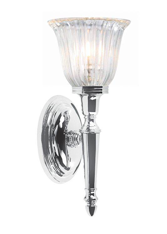 Dryden1 Wall Light Polished Chrome - Comet Lighting