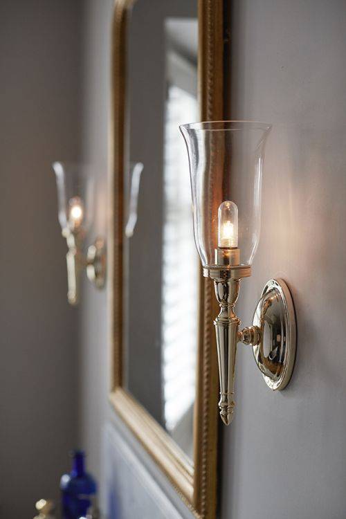 Dryden2 Wall Light Polished Brass - Comet Lighting