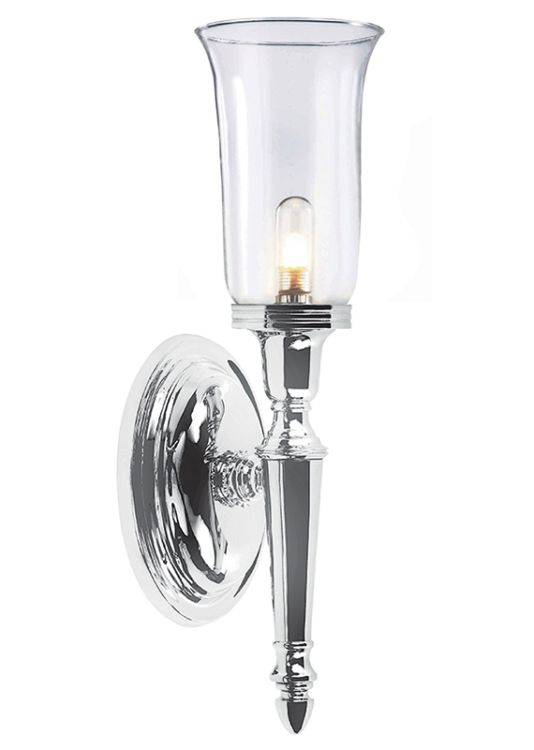 Dryden2 Wall Light Polished Chrome - Comet Lighting