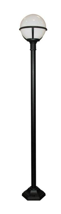 Glenbeigh Outdoor Lamp Post Black - Comet Lighting