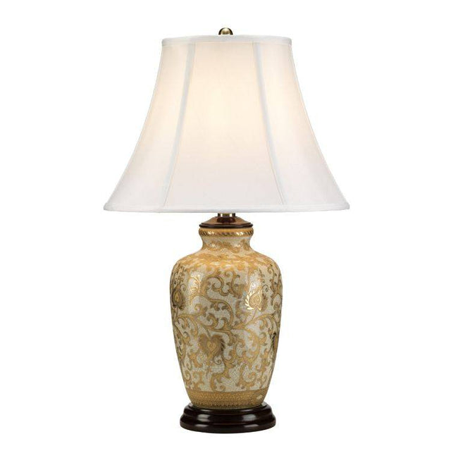 Gold Thistle 1-Light Table Lamp - Comet Lighting