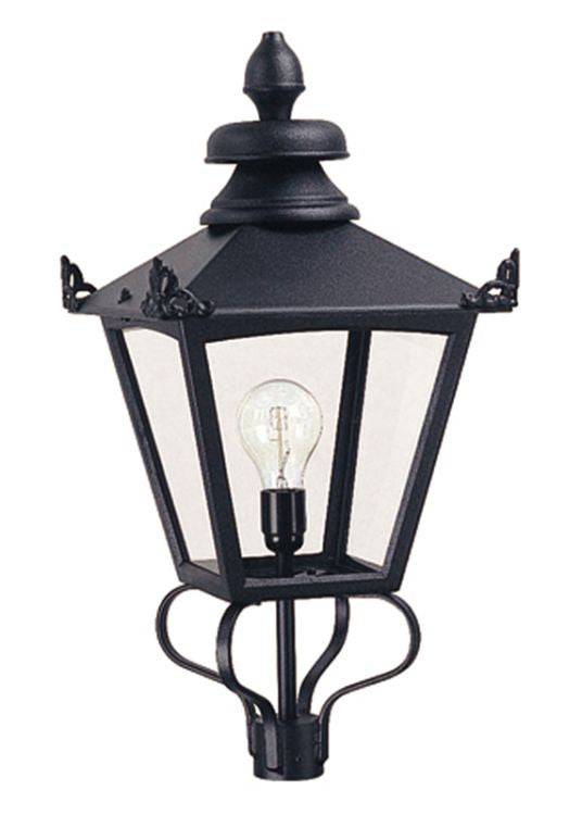 Grampian Outdoor Head Only Black - Comet Lighting