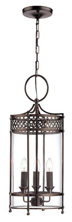 Guildhall Pendant Ceiling Light Dark Bronze - Comet Lighting