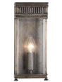 Holborn Outdoor Half Lantern Small Dark Bronze - Comet Lighting