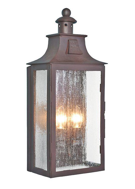 Kendal Outdoor Wall Lantern Bronze - Comet Lighting