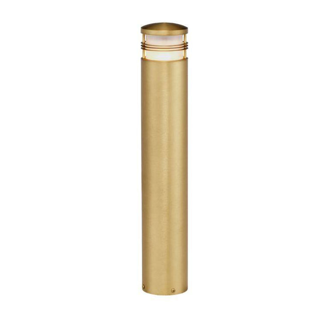 Newbrighton 1 Light Bollard 600mm Antique brass - Comet Lighting